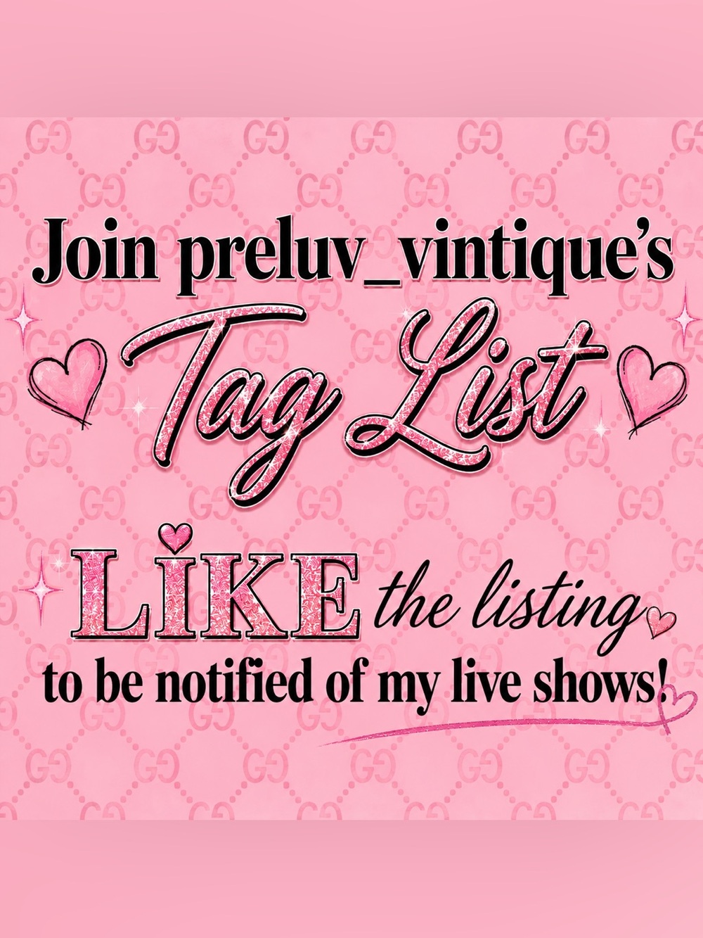 Tag List for preluv_vintique’s Live Show